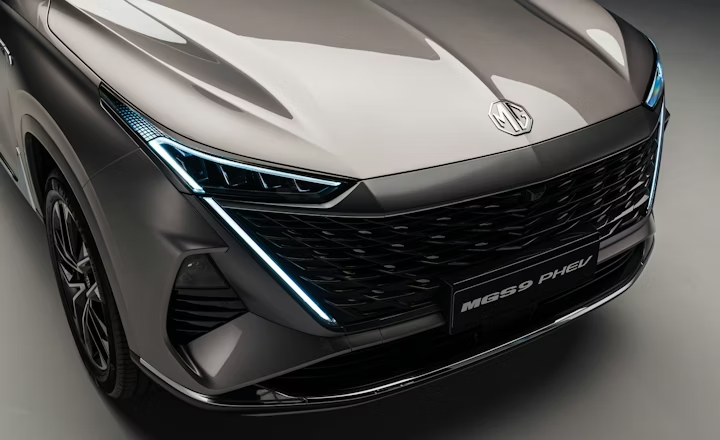MGS9 PHEV rein elektrische Reichweite von bis zu 100 km